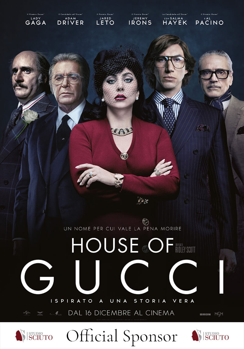 Studio Sciuto sponsor di HOUSE OF GUCCI